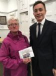 Sean Anstee with Save The Grange supporter Lynda